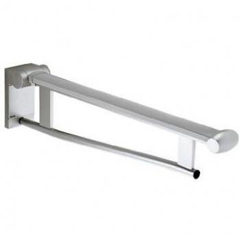 Keuco poignée de support meuble-lavabo 34902010637 650 mm freiné chrome/noir-gris Plan Care