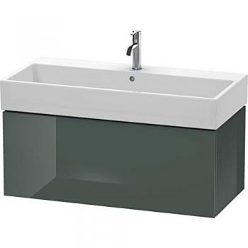 Meuble L-Cube Gris Dolomiti Brillant