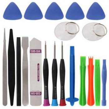 Kit d'outils de démontage pour téléphone mobile avec tournevis et leviers pour iPhone 12 Pro, 11, Xiaomi, Samsung