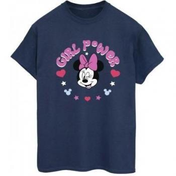 Disney Women's Minnie Mouse Empowerment T-Shirt in Black