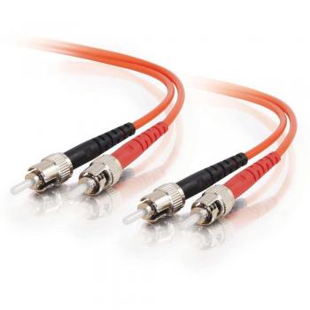 C2G 3m ST-ST 62.5/125 OM1 Duplex Multimode Fiber Optic Cable