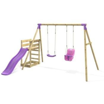 Double Swing Set “Luna” – Purple Edition