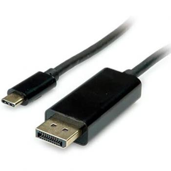 Câble vidéo 1 m USB Type-C vers DisplayPort Noir