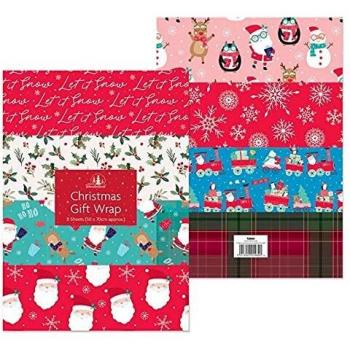 Seasonal Surprise Assorted Gift Wrap