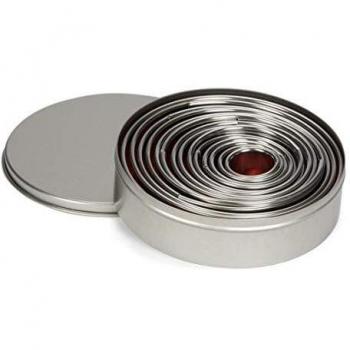 Patisse INPA.01950 Cortadores de Galletas Inoxidable Plateado