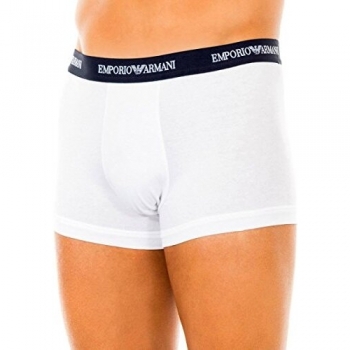 EMPORIO ARMANI Mens Assorted Stretch 3pack Boxers (White/Black)
