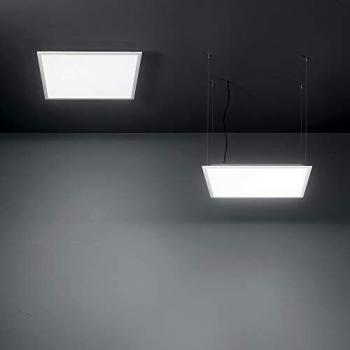 LED Panel Aluminium Blanc 3 cm – 1 Ampoule