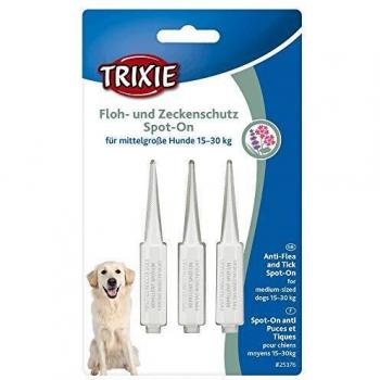 Trixie Spot-On protection anti-tiques et puces pour chien 15-30 Kg