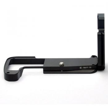Poignée de fixation rapide en L pour Olympus O-MD E-M1 II en aluminium