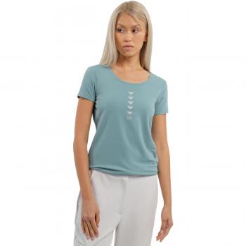 Ea7 Emporio Armani Women's Arctic T-shirt, Short Sleeve, Size M
