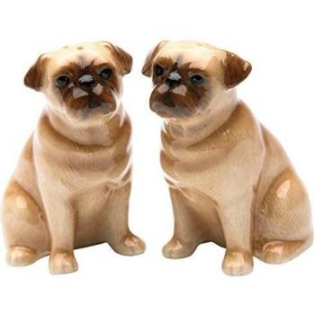 Pimentero y Salero Perro Pug