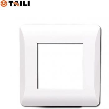 Panneau décoratif TAILI One‑Gang – Cadre pour interrupteur mural 80 × 80 mm