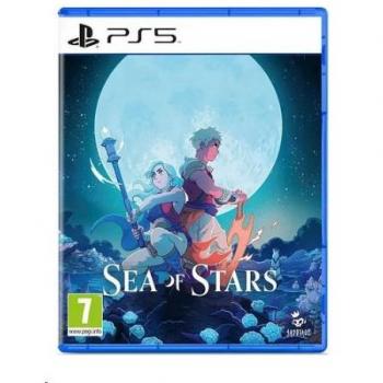 Mar de Estrellas, Juego para Consola Sony PlayStation 5 PS5, RPG, estilo pixel art, combate por turnos, ambientación retro, multijugador local y cooperativo, historia inspirada en los clásicos de los 90