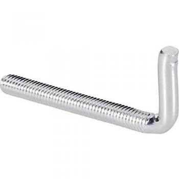 Gancio a vite dritto 50 mm Acciaio zincato galvanizzato 10 pz