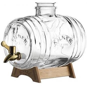 Kilner 3.5‑L Barrel with Wooden Rack and Tap