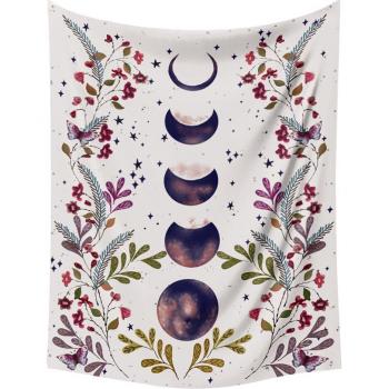 Moon Phase Wall Art Tapestry