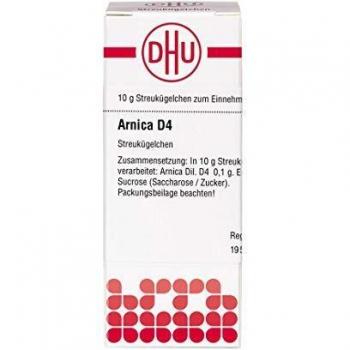 DHU Arnica D4 Streukügelchen, 10 g Globules