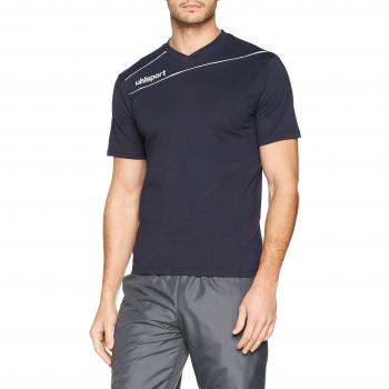 T-Shirt Uhlsport Homme Marine/Blanc XXS