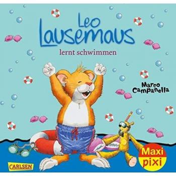 Anna Casalis Maxi Pixi 255: Leo Lausemaus Lernt Schwimmen