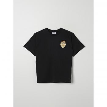 T-shirt Moschino Enfant in cotone Nero Taglia 12