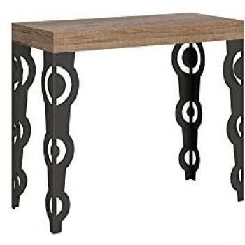 Structure Extension Karamay 90x40 cm – Anthracite et Chêne Blanc