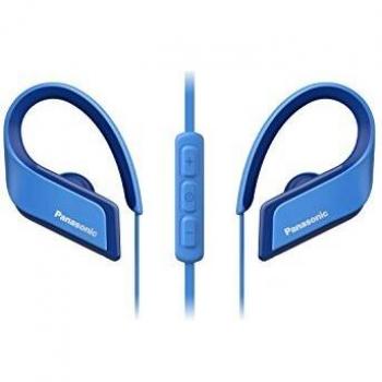 RP‑BTS35E‑A Panasonic: Binaurales kabelloses Headset (Ear‑Hook) – 32 Ω – Blau