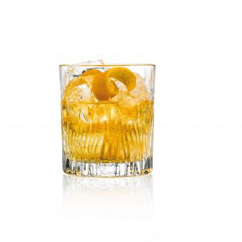 RCR 24849020006 Gläser mit Feuerdesign – 240 ml, Packung à 6