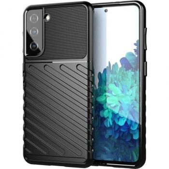 Samsung Galaxy S23+ Thunder Case Silikon Hülle Schwarz