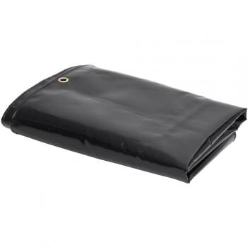 Toldo de Protección 650 g/m² en Negro – 5×6 m