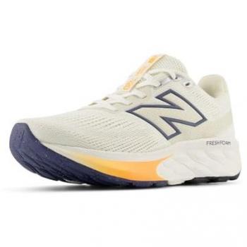 New Balance Fresh Foam 520 V9 Damenlaufschuhe – Weiß/Silber/Orange (41.5)