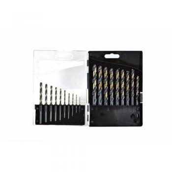 Punta da trapano HSS M2 AWTOOLS 19 pezzi per metallo
