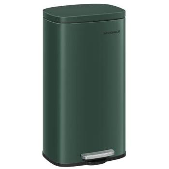 Eco‑Green Retro Kitchen Foot‑Operated Bin