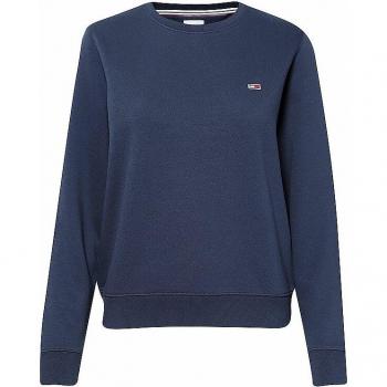 Tommy Hilfiger Blue Long Sleeve Logo Applique Sweatshirt