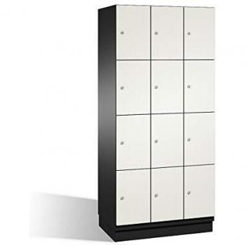 Armadietto a scomparti C+p con porte hpl