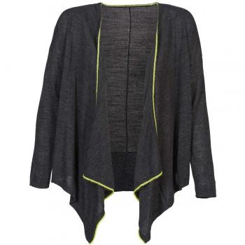 Alisson Gilet Elegante Donne Grigio