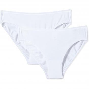 Calida Damen Unterhosen Benefit Weiß – 2er Pack (Größe L)