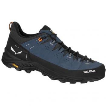 Salewa Alp Trainer 2 Multisportskor Herren Größe 9 schwarz/blau