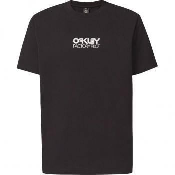 Zwarte Oakley T-shirt Everyday Factory Pilot
