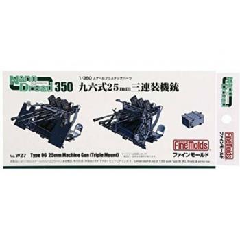 Kit de Construcción Fine WZ7 Tipo 96 25 mm Pistola Tríplice en Plástico