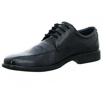 LONGO Herren Business‑Schuh SHS – glatte, bequeme Beschichtung, Schwarz (Ref. 200559)