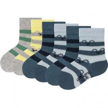 Calzini Camano 6 pezzi baby light blue
