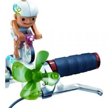 POWERplus Kid's Windbike LED Light Kit – Grün-Weiß Edition