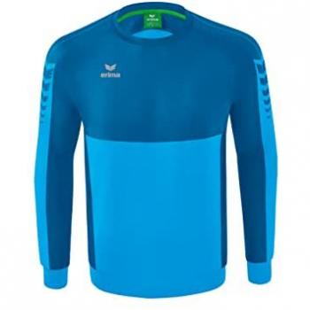 Erima SIX WINGS Sweatshirt Türkis M