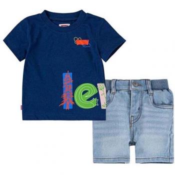Conjunto Levi's para bebé niño 12 meses azul marino
