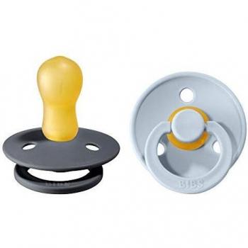 BIBS Colour Natural Rubber Soother Set