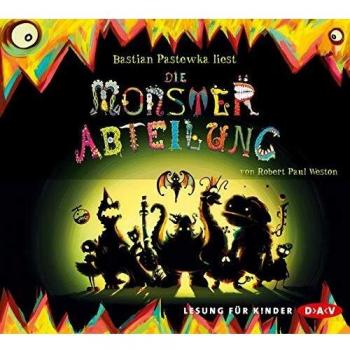 Weston, Robert Paul Die Monsterabteilung: Lesung Mit Bastian Pastewka (4 Cds)