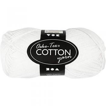 Pelote de coton 170 m 8/4 blanc