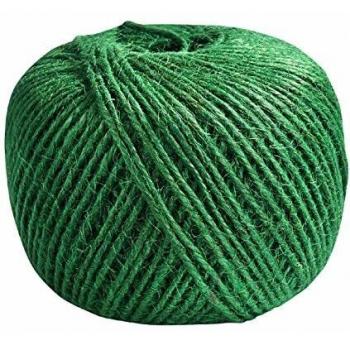 Green Sustainable Jute Twine Ball