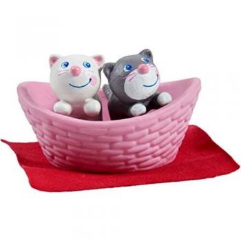 Poupées Kittens Petit Amis 3 cm Gris/Blanc