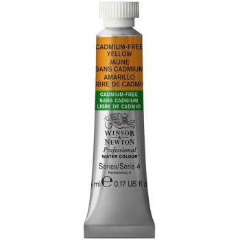 Winsor & Newton Professional Geelwaterverf 0,17 oz – Cadmiumvrij
